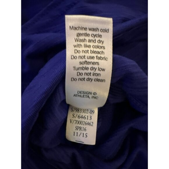 Athleta Purple Striped Swagger Tiered Tennis Skort - Size S - Picture 4 of 9